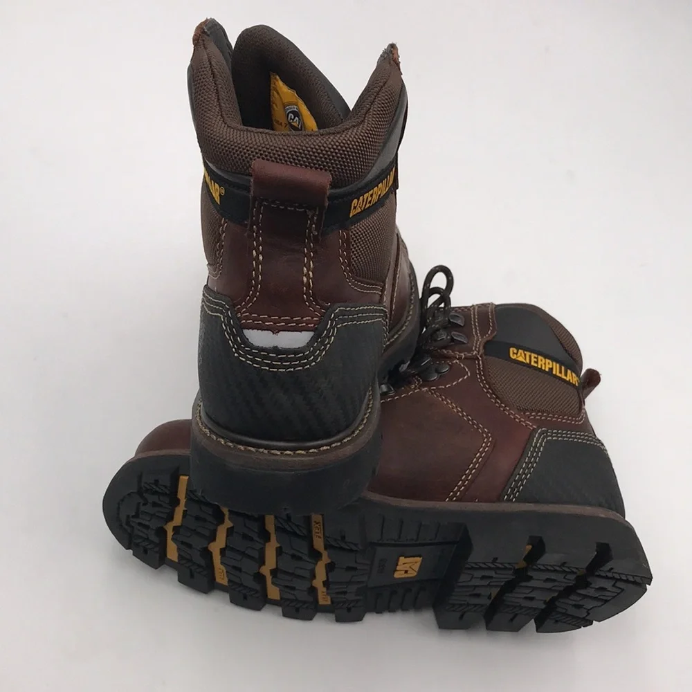 Caterpillar Alaska 2.0 Brown Leather Work Boots